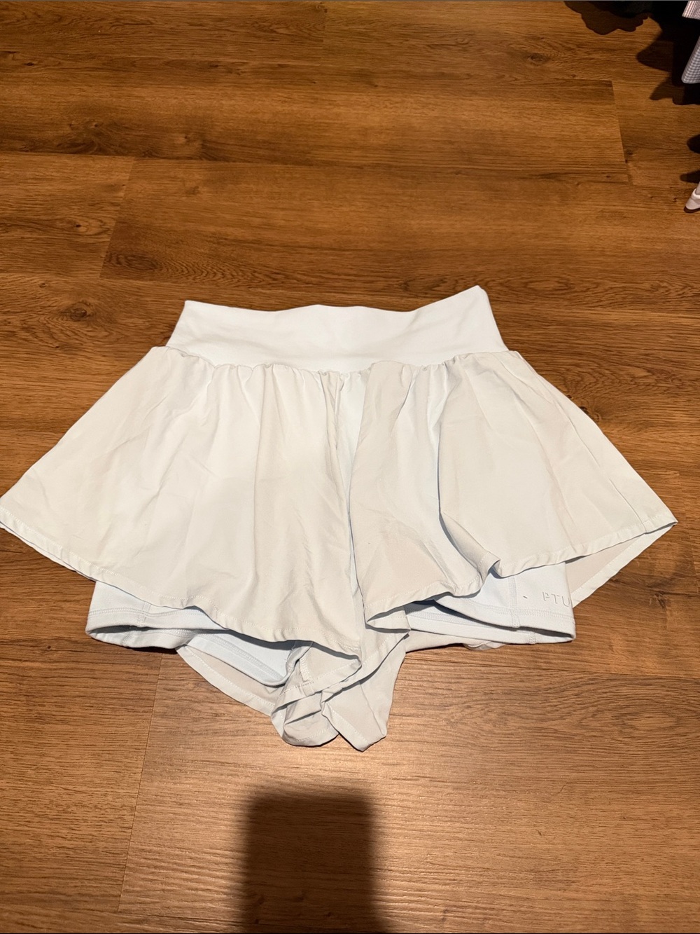 P'tula Light Blue Athletic Skort Shorts